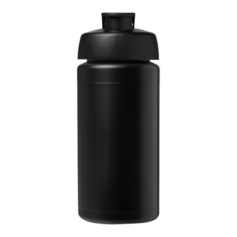 Baseline® Plus grip 500 ml Sportflasche mit Klappdeckel schwarz | ohne Werbeanbringung | Nicht verfügbar | Nicht verfügbar