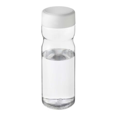 H2O Eco Base 650 ml Sportflasche mit Drehdeckel weiß-weiß | ohne Werbeanbringung | Nicht verfügbar | Nicht verfügbar