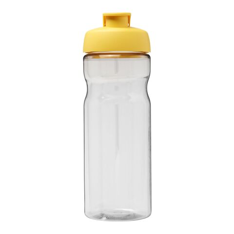 H2O Active® Base Tritan™ 650 ml Sportflasche mit Klappdeckel weiss-gelb