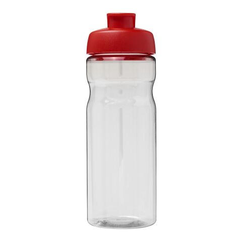 H2O Active® Base Tritan™ 650 ml Sportflasche mit Klappdeckel weiss-rot | ohne Werbeanbringung | Nicht verfügbar | Nicht verfügbar