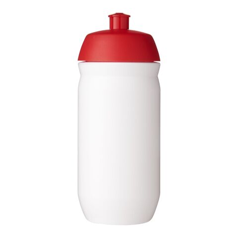 HydroFlex™ 500 ml Sportflasche mit Klappdeckel rot-weiss | ohne Werbeanbringung | Nicht verfügbar | Nicht verfügbar