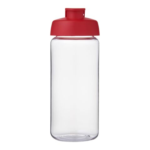 H2O Active® Octave Tritan™ 600-ml-Sportflasche mit Klappdeckel weiss-rot | ohne Werbeanbringung | Nicht verfügbar | Nicht verfügbar