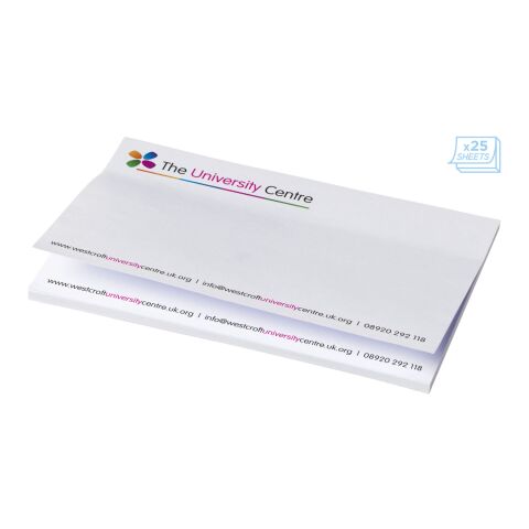 Sticky-Mate® Haftnotizen 100 x 150 mm weiss | 25 pages | ohne Werbeanbringung | Nicht verfügbar | Nicht verfügbar