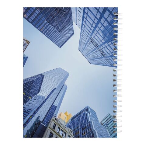 Wire-o gebundenes A5-Notizblock weiß | ohne Werbeanbringung | Nicht verfügbar | Nicht verfügbar