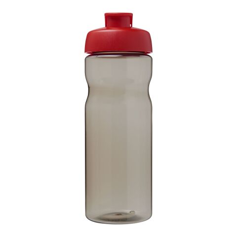 H2O Active® Eco Base 650 ml Sportflasche mit Klappdeckel rot-kohle | ohne Werbeanbringung | Nicht verfügbar | Nicht verfügbar