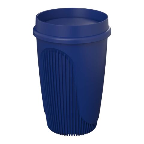 Alto POP 350 ml Becher mit 360°-Deckel transparent blau