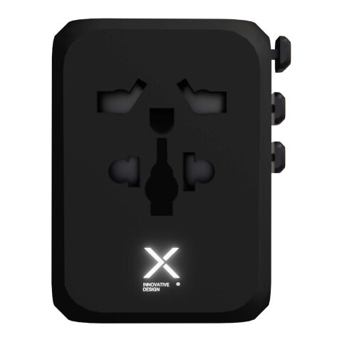 SCX.design T16 Universeller Reiseadapter schwarz