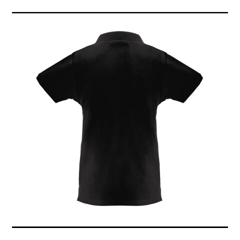 THC MONACO WOMEN. Damen Poloshirt schwarz
