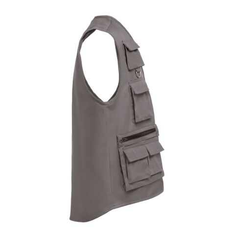 THC PIXEL 3XL. Weste mit verschiedenen Taschen Grau | ohne Werbeanbringung | Nicht verfügbar | Nicht verfügbar | Nicht verfügbar