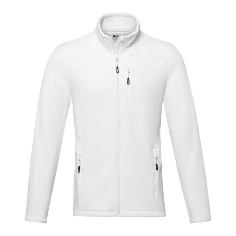 Amber GRS recycelte Fleecejacke für Herren Standard | weiß | S | ohne Werbeanbringung | Nicht verfügbar | Nicht verfügbar | Nicht verfügbar