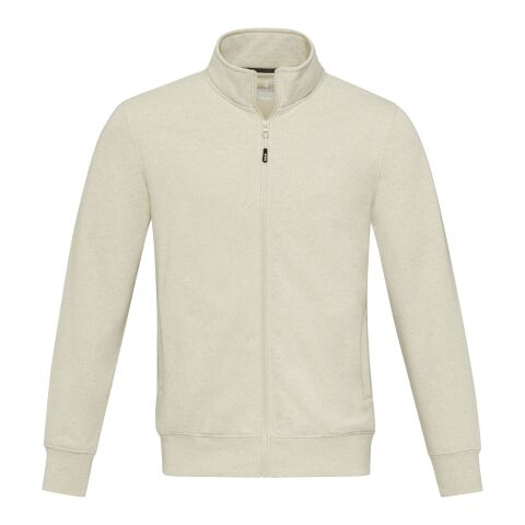Galena Sweatjacke aus recyceltem Material Unisex Oatmeal | XS