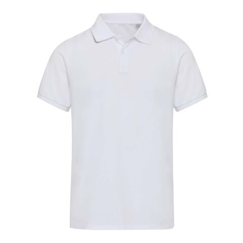 Beryl Kurzärmeliges Poloshirt aus 220 g/m² Bio-Recyclingmaterial (OCS), unisex Standard | weiss | XS | ohne Werbeanbringung | Nicht verfügbar | Nicht verfügbar | Nicht verfügbar
