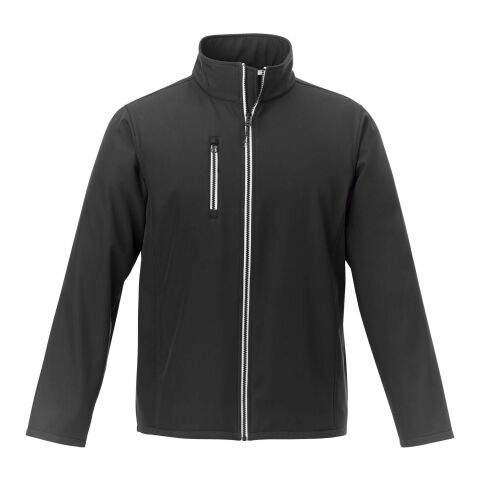 Orion GRS Softshelljacke für Herren aus recyceltem Material schwarz | M