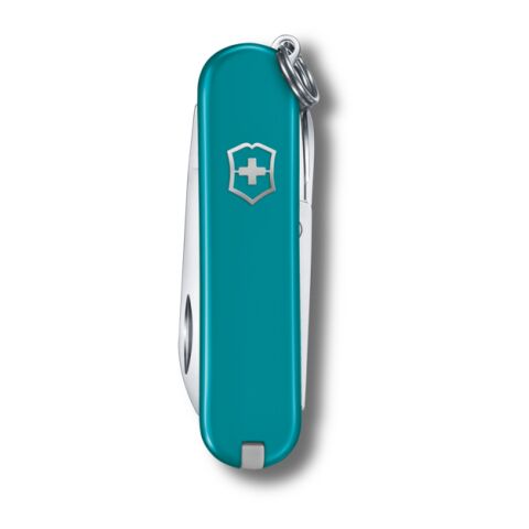 Victorinox Classic SD Taschenmesser türkis | Tampondruck
