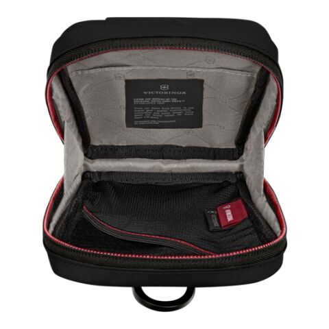 Victorinox Travel Essentials City Pouch schwarz | Thermal Transfer Druck