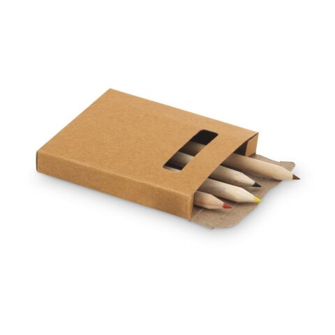 ANIM. Malset in einer Papierschachtel Beige | ohne Werbeanbringung