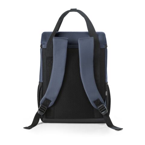 ROMA L. Gepolsterter Thermorucksack aus recyceltem Polyester 600D Ripstop 16 L Blau | ohne Werbeanbringung | Nicht verfügbar | Nicht verfügbar | Nicht verfügbar