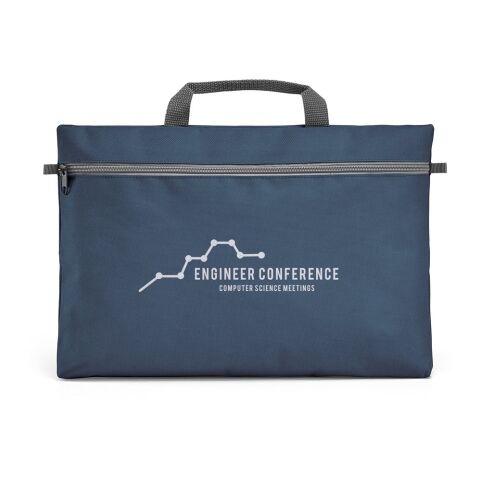 MILO. Konferenzmappe 600D Polyester Blau | ohne Werbeanbringung | Nicht verfügbar | Nicht verfügbar | Nicht verfügbar