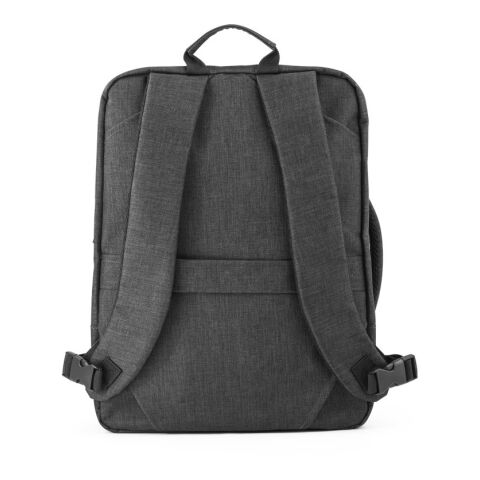 ALEXANDRIA. 2-in-1-Rucksack für 15.6"-Laptop aus 600D Polyester Dunkelgrau | ohne Werbeanbringung | Nicht verfügbar | Nicht verfügbar | Nicht verfügbar