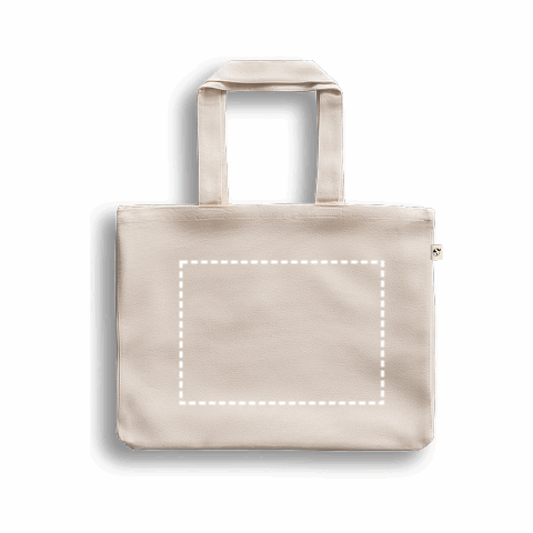 PARMA. Tragetasche aus Baumwolle (50%), recycelter Baumwolle (30%) und polyester (20% rPET) (280 g/ m²) Naturhell | ohne Werbeanbringung | Nicht verfügbar | Nicht verfügbar | Nicht verfügbar