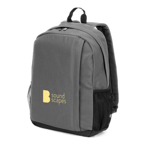 LIVERPOOL. Laptop-Rucksack aus recyceltem 600D Polyester, 15" Grau | ohne Werbeanbringung | Nicht verfügbar | Nicht verfügbar | Nicht verfügbar