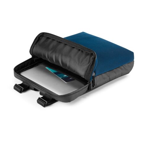 URBAN BACKPACK. 14''Laptop-Rucksack aus Softshell und Tarpaulin Blau | ohne Werbeanbringung | Nicht verfügbar | Nicht verfügbar | Nicht verfügbar