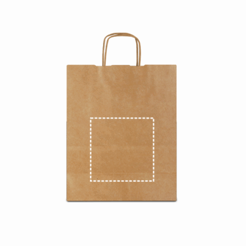 TAYLA. Tragetasche aus Kraftpapier (115 g/m²) Natur | ohne Werbeanbringung | Nicht verfügbar | Nicht verfügbar | Nicht verfügbar