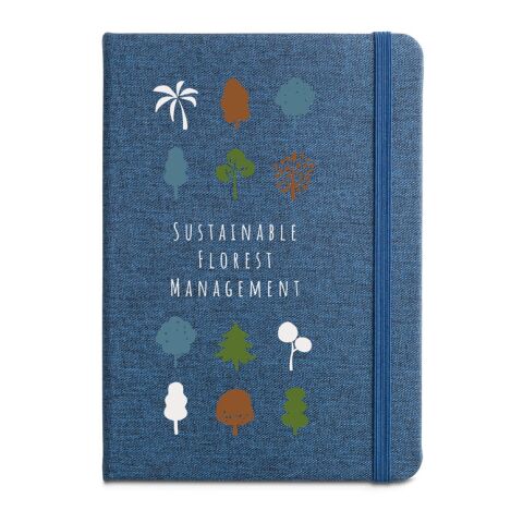 BOYD. A5 Notizbuch aus recyceltem Polyester (100% rPET) mit linierten Blättern Schwarz | ohne Werbeanbringung | Nicht verfügbar | Nicht verfügbar | Nicht verfügbar