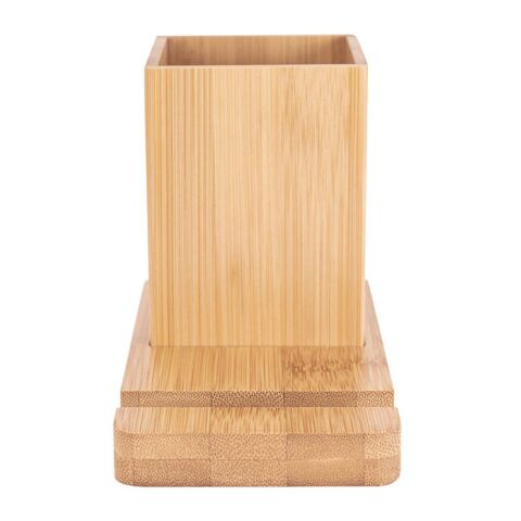 ERWIN. Schreibtischset mit Handyhalter und Becher Beige | ohne Werbeanbringung