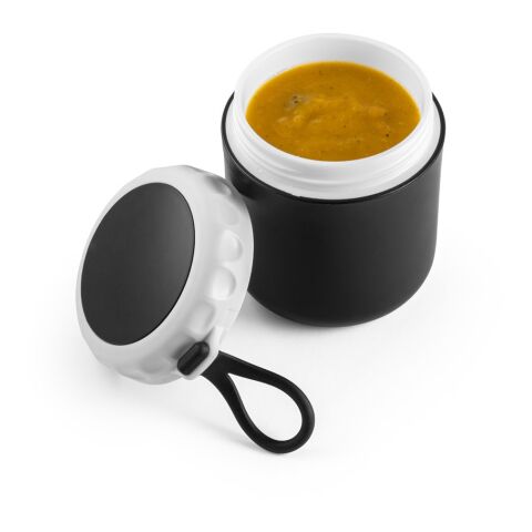 SAMOURA. Isolierbehälter aus PP 380ml schwarz | ohne Werbeanbringung | Nicht verfügbar | Nicht verfügbar