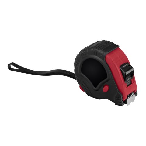 GULIVER V. Maßband 5m aus ABS Rot | ohne Werbeanbringung