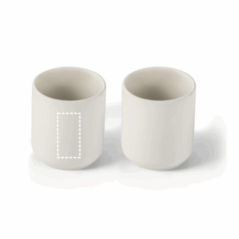OWENS. Keramikbecherset 280 ml Pastellweiß | ohne Werbeanbringung | Nicht verfügbar | Nicht verfügbar | Nicht verfügbar
