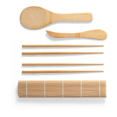 MORIMOTO. Sushi-Set aus Bambus Natur | ohne Werbeanbringung | Nicht verfügbar | Nicht verfügbar | Nicht verfügbar