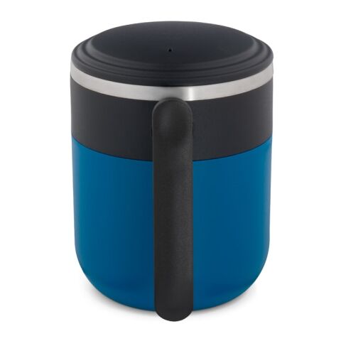 MALDINI. Reisebecher mit Innenwand aus Edelstahl und matter Oberfläche, 400 mL Blau