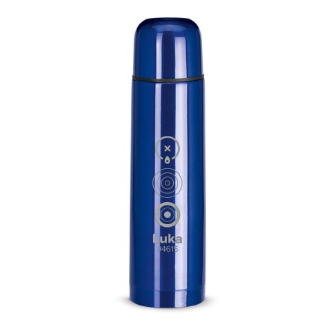 LUKA. Thermosflasche aus Edelstahl mit 500 ml Fassungsvermögen Schwarz | ohne Werbeanbringung | Nicht verfügbar | Nicht verfügbar | Nicht verfügbar
