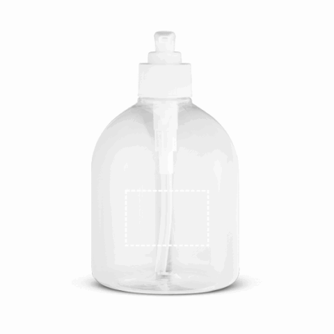 REFLASK 500. Hygiene Spender aus PET und PP 500 mL weiss | ohne Werbeanbringung | Nicht verfügbar | Nicht verfügbar | Nicht verfügbar