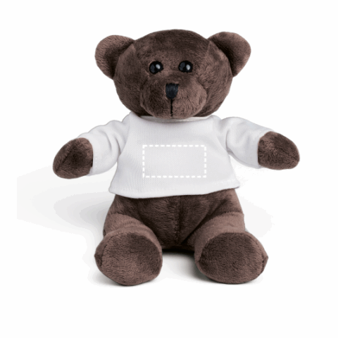 GRIZZLY. Teddy-Plüschtier mit T-Shirt transparent | ohne Werbeanbringung | Nicht verfügbar | Nicht verfügbar | Nicht verfügbar