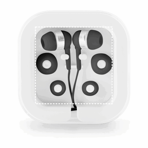 PRESLEY. In-Ear Kopfhörer mit 1.2 Meter langem USB-C-Kabel und integriertem Mikrofon aus ABS schwarz | ohne Werbeanbringung | Nicht verfügbar | Nicht verfügbar | Nicht verfügbar