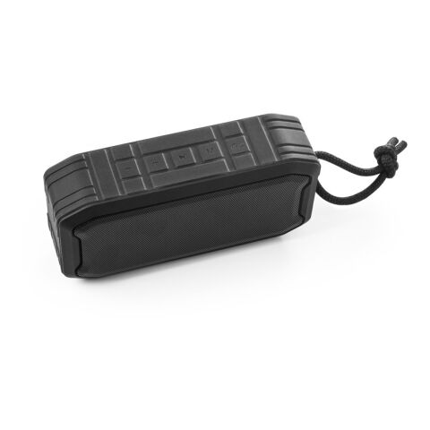 SHEERAN. Lautsprecher 10W mit 9 Stunden Akkulaufzeit und IPX7 aus recyceltes ABS schwarz | ohne Werbeanbringung | Nicht verfügbar | Nicht verfügbar | Nicht verfügbar