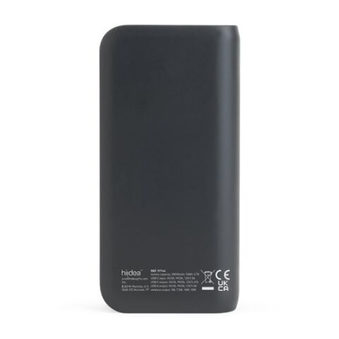 BECKER 20. 20'000 mAh Powerbank aus recyceltem ABS schwarz | ohne Werbeanbringung | Nicht verfügbar | Nicht verfügbar | Nicht verfügbar