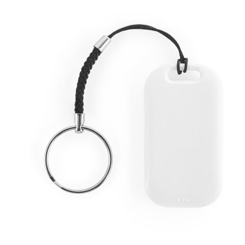 DAMY. Wireless Tracker mit kompaktem, leichtem Design aus recyceltem ABS (100 % rABS) weiss | ohne Werbeanbringung | Nicht verfügbar | Nicht verfügbar | Nicht verfügbar