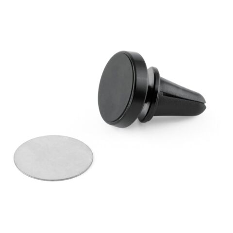 PLANCK. Handyhalter aus Aluminium schwarz | ohne Werbeanbringung | Nicht verfügbar | Nicht verfügbar