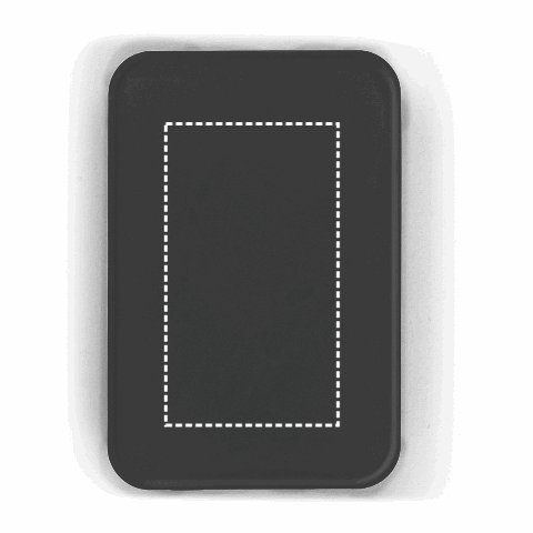 AMPERE 5. Magnetische Powerbank mit 5'000 mAh schwarz | ohne Werbeanbringung | Nicht verfügbar | Nicht verfügbar | Nicht verfügbar