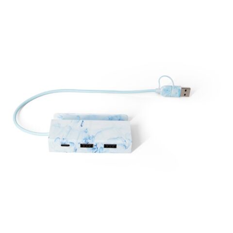 BERNERS HUB. Hub aus recyceltem ABS mit den Haupt-Ein- und Ausgängen Weiss | ohne Werbeanbringung | Nicht verfügbar | Nicht verfügbar | Nicht verfügbar