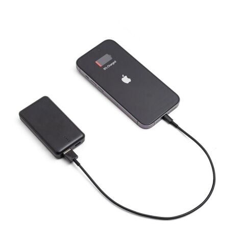 SHERYL. Powerbank 4'000 mAh bei recyceltem ABS (100% rABS) schwarz | ohne Werbeanbringung | Nicht verfügbar | Nicht verfügbar | Nicht verfügbar