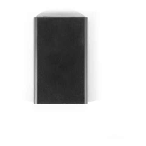 WRIGHT 10. Magnetische Powerbank mit Schnellladefunktion aus recyceltem Aluminium und recyceltem ABS, 10'000 mAh schwarz | ohne Werbeanbringung | Nicht verfügbar | Nicht verfügbar | Nicht verfügbar