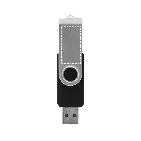 CLAUDIUS 4GB. USB-Stick 4 GB mit Metallclip schwarz | 4 GB | ohne Werbeanbringung | Nicht verfügbar | Nicht verfügbar | Nicht verfügbar