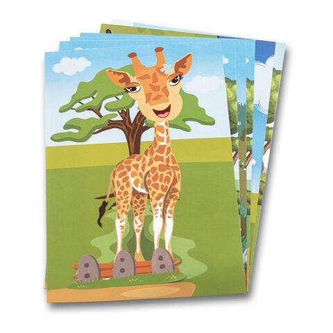 MADAGASCAR. Sticker-Set mit sechs Blättern transparent | ohne Werbeanbringung | Nicht verfügbar | Nicht verfügbar | Nicht verfügbar