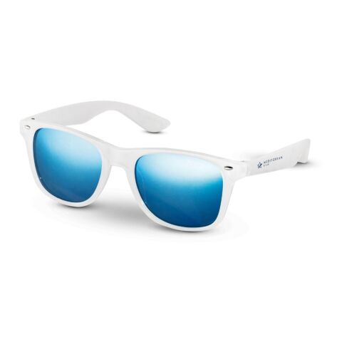 MEKONG. Sonnenbrille aus Polycarbonat mit verspiegelten Brillengläsern Blau | ohne Werbeanbringung | Nicht verfügbar | Nicht verfügbar | Nicht verfügbar