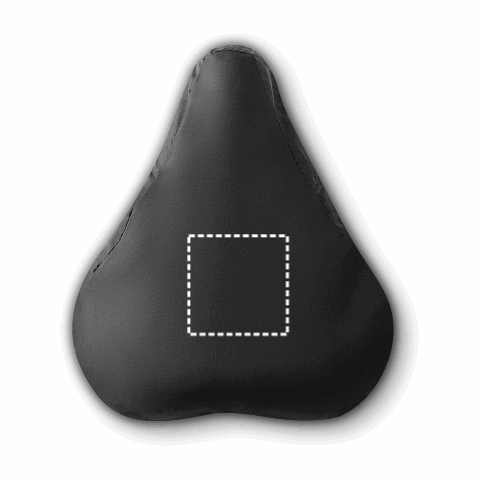 BARTALI. Sattelschutz aus 210D recyceltem Polyester (100% rPET) schwarz | ohne Werbeanbringung | Nicht verfügbar | Nicht verfügbar | Nicht verfügbar